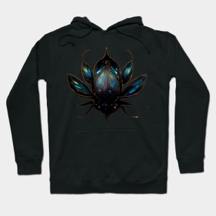 Dark Kyan Beetle Hoodie